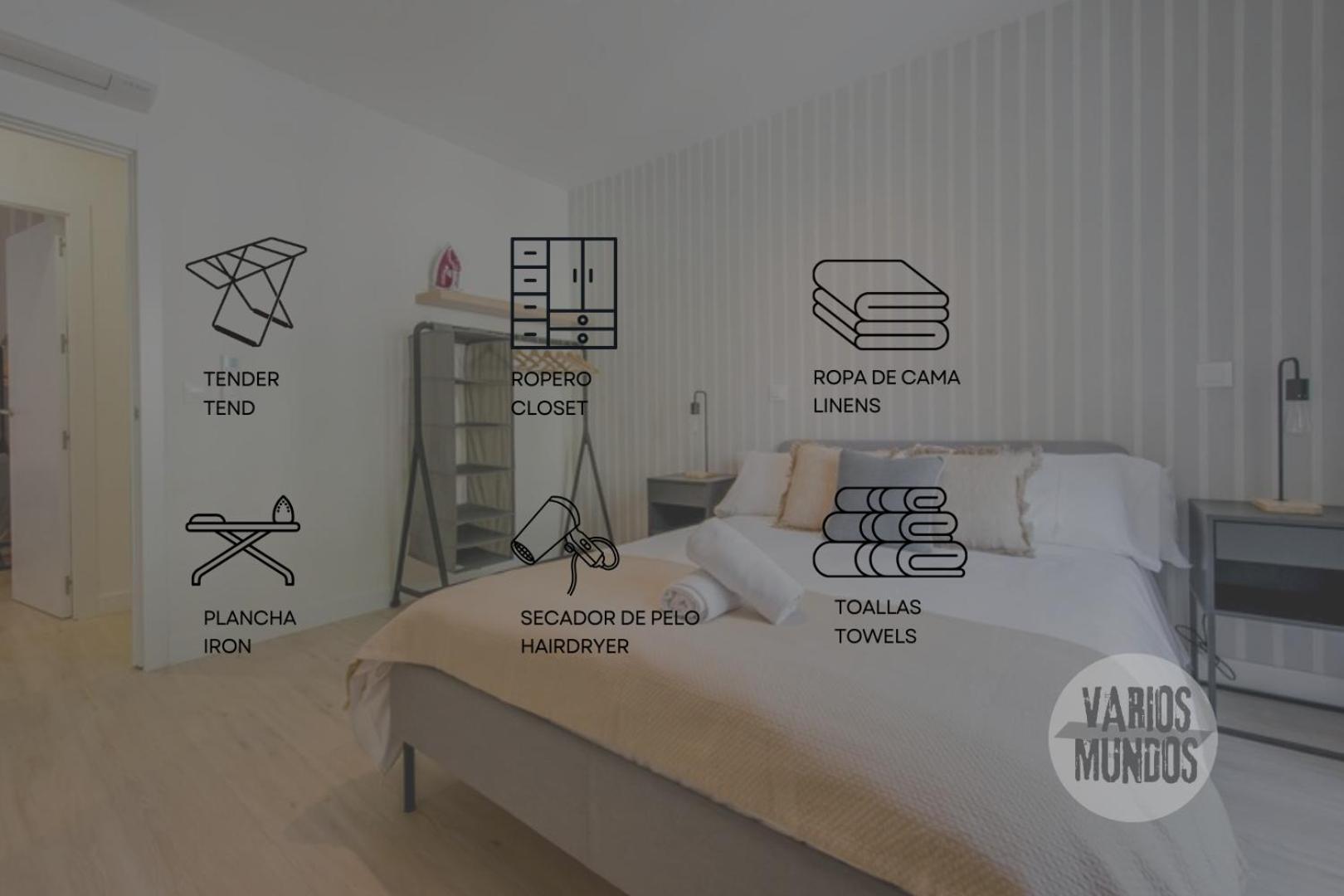 Spacious New Aparment Para 8Pax En La Plaza De Tirso E1 Madrid Exterior photo
